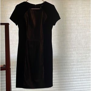 Beautiful black leather dress